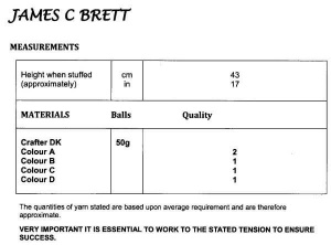 Knitting Pattern - James C Brett JB678 - Crafter DK - Bears